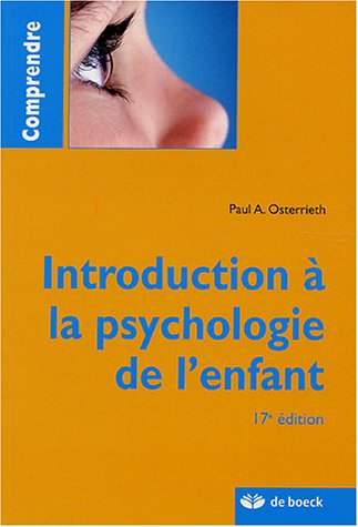 Osterreich, Paul - Introduction à la psychologie de l'enfant
