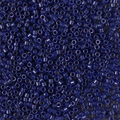 Miyuki Delica Seed Beads DB2144 11/0 Duracoat Opaque Cobalt Blue 100 Grams