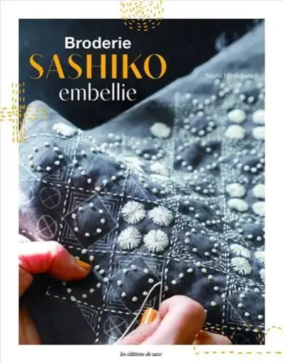 Horikawa, Nami - Broderie Sashiko embellie